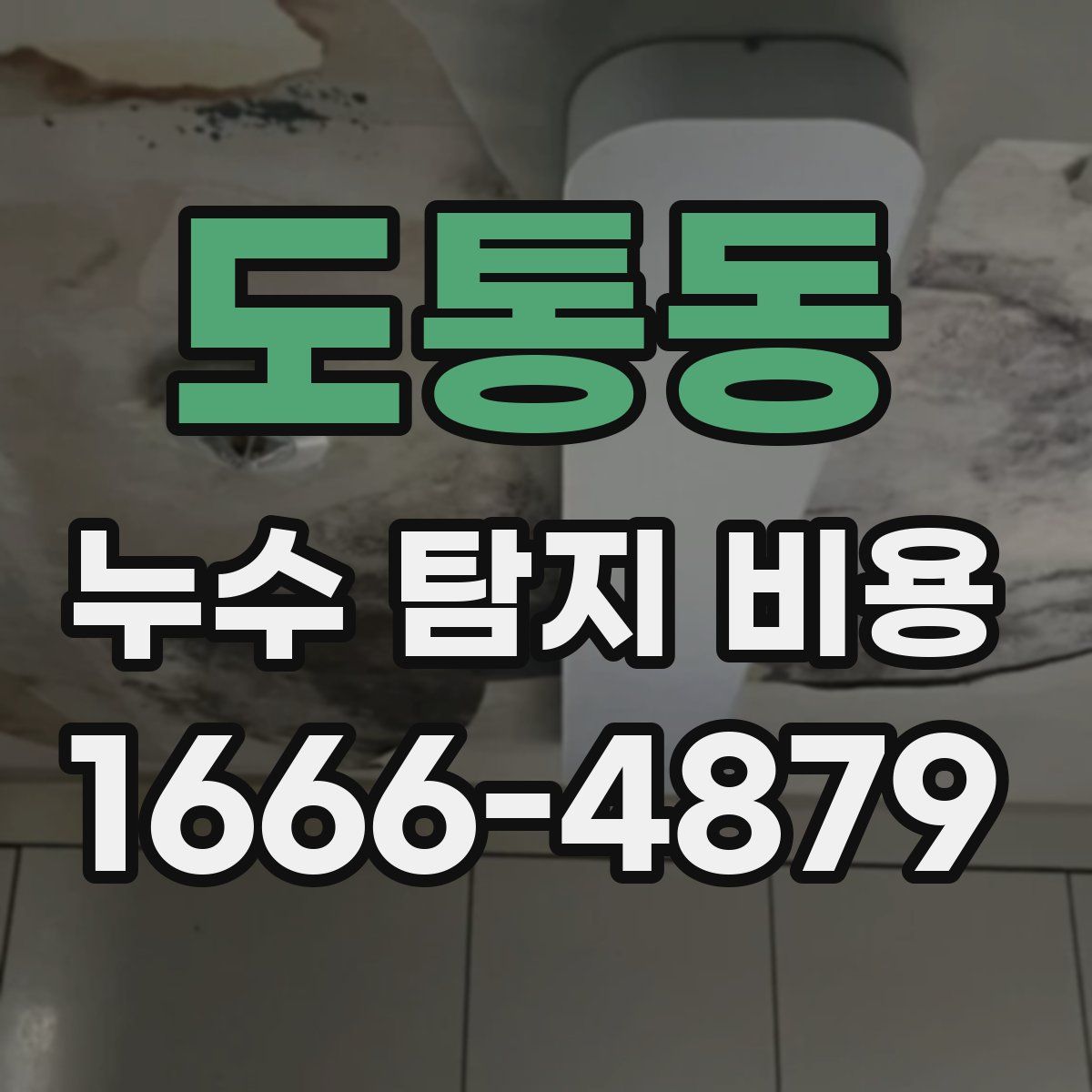 도통동 누수 탐지 비용