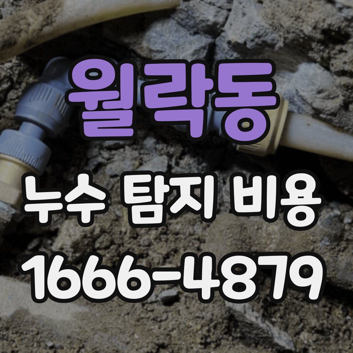 월락동 누수 탐지 비용
