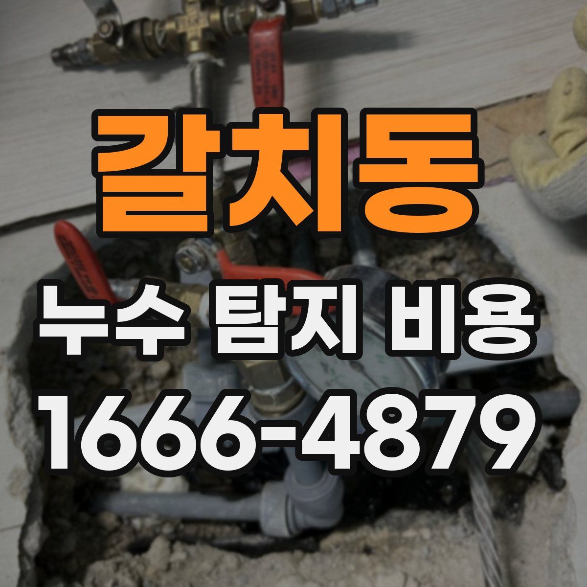 갈치동 누수 탐지 비용