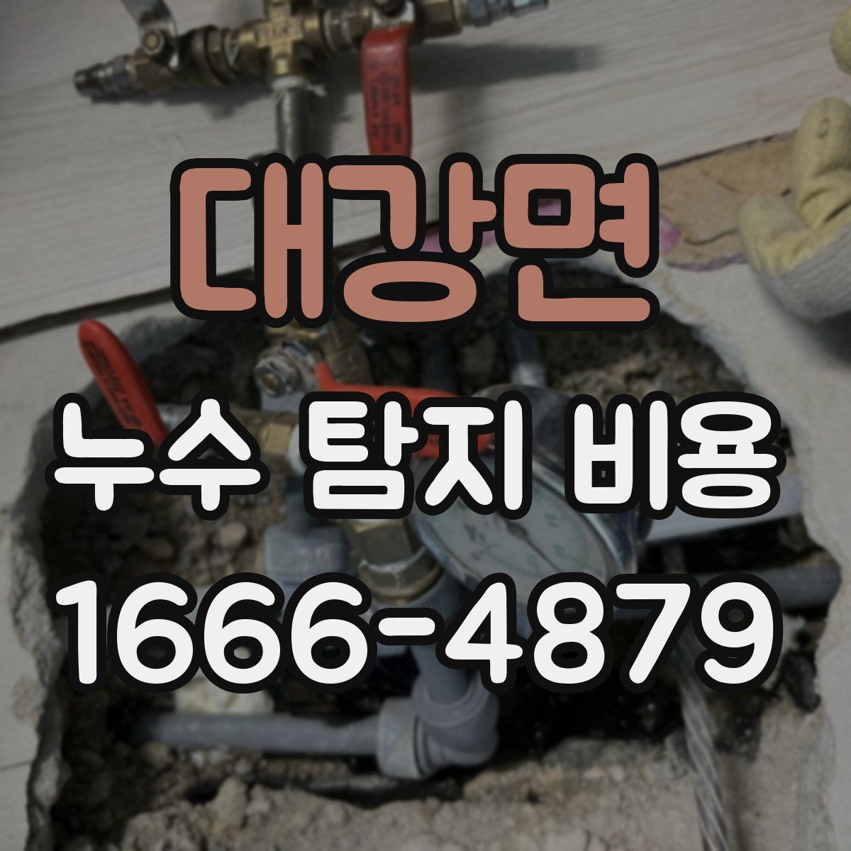 대강면 누수 탐지 비용