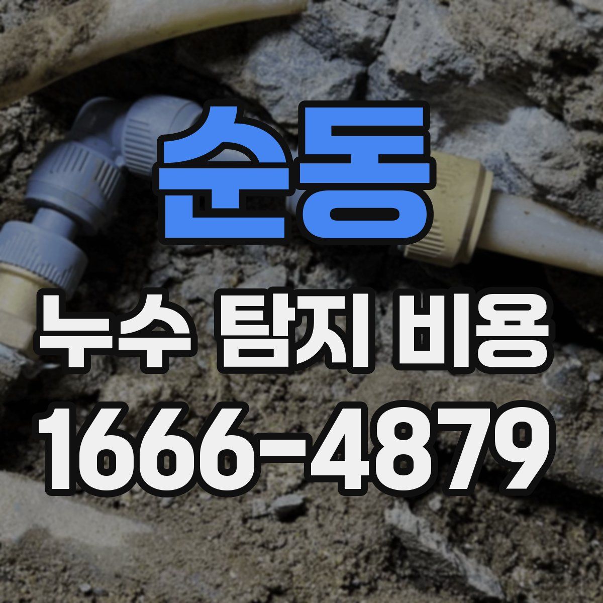 순동 누수 탐지 비용