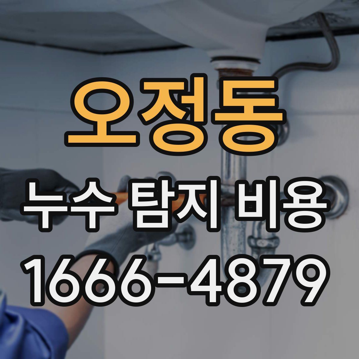 오정동 누수 탐지 비용