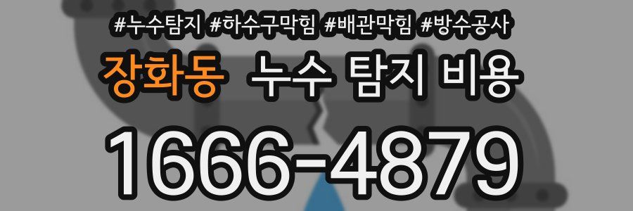 장화동 누수 탐지 비용