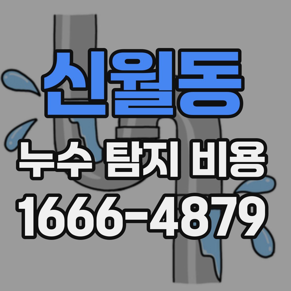신월동 누수 탐지 비용