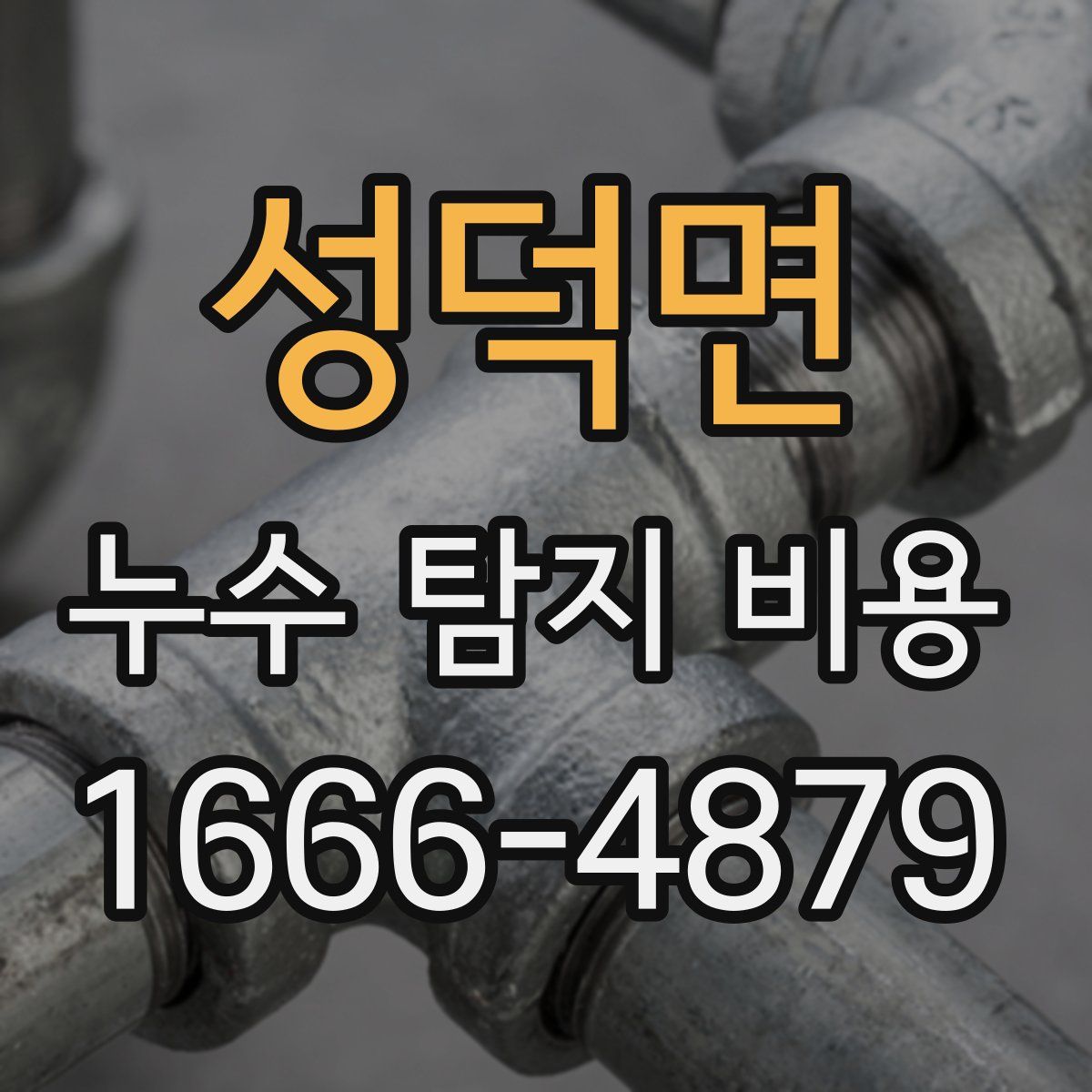 성덕면 누수 탐지 비용
