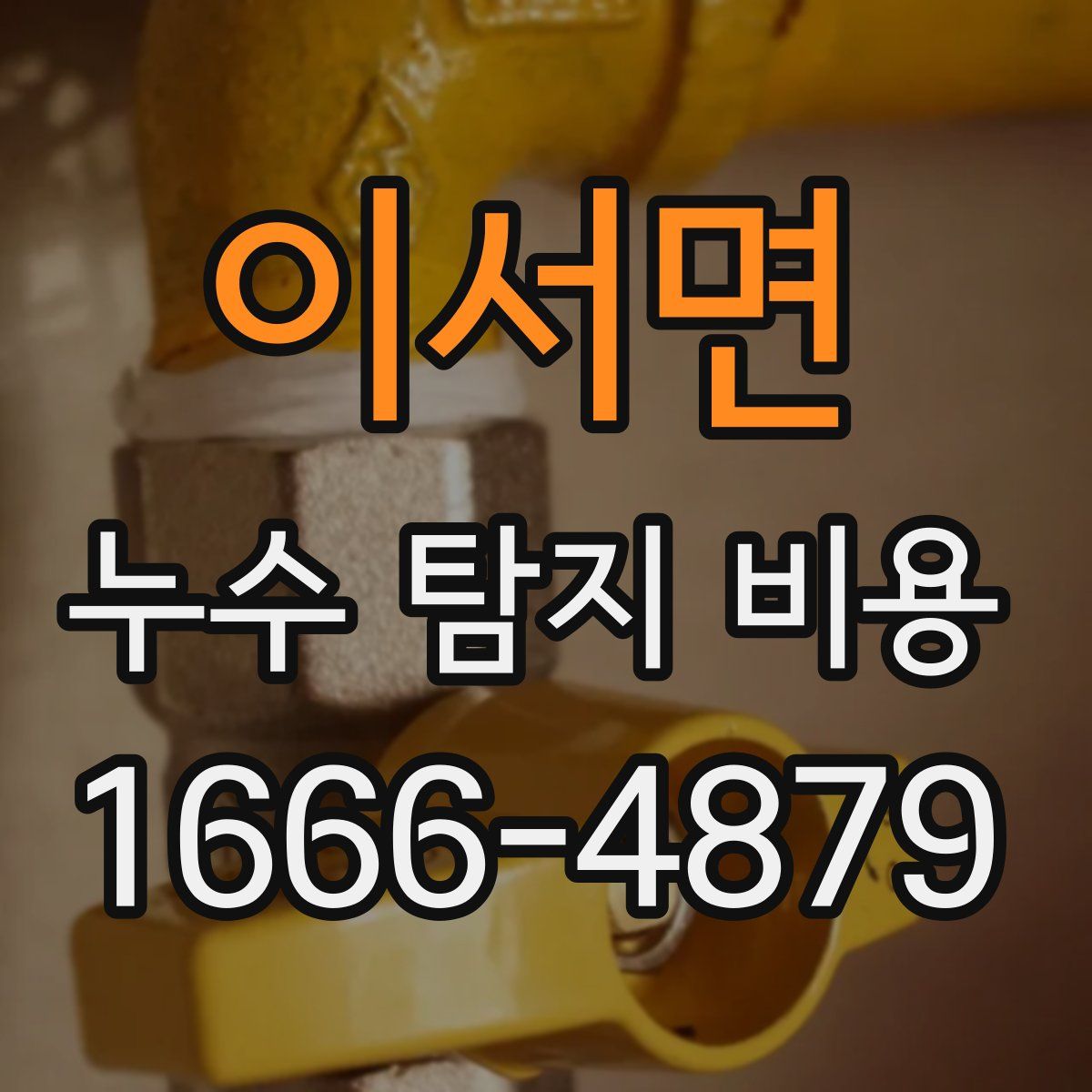 이서면 누수 탐지 비용