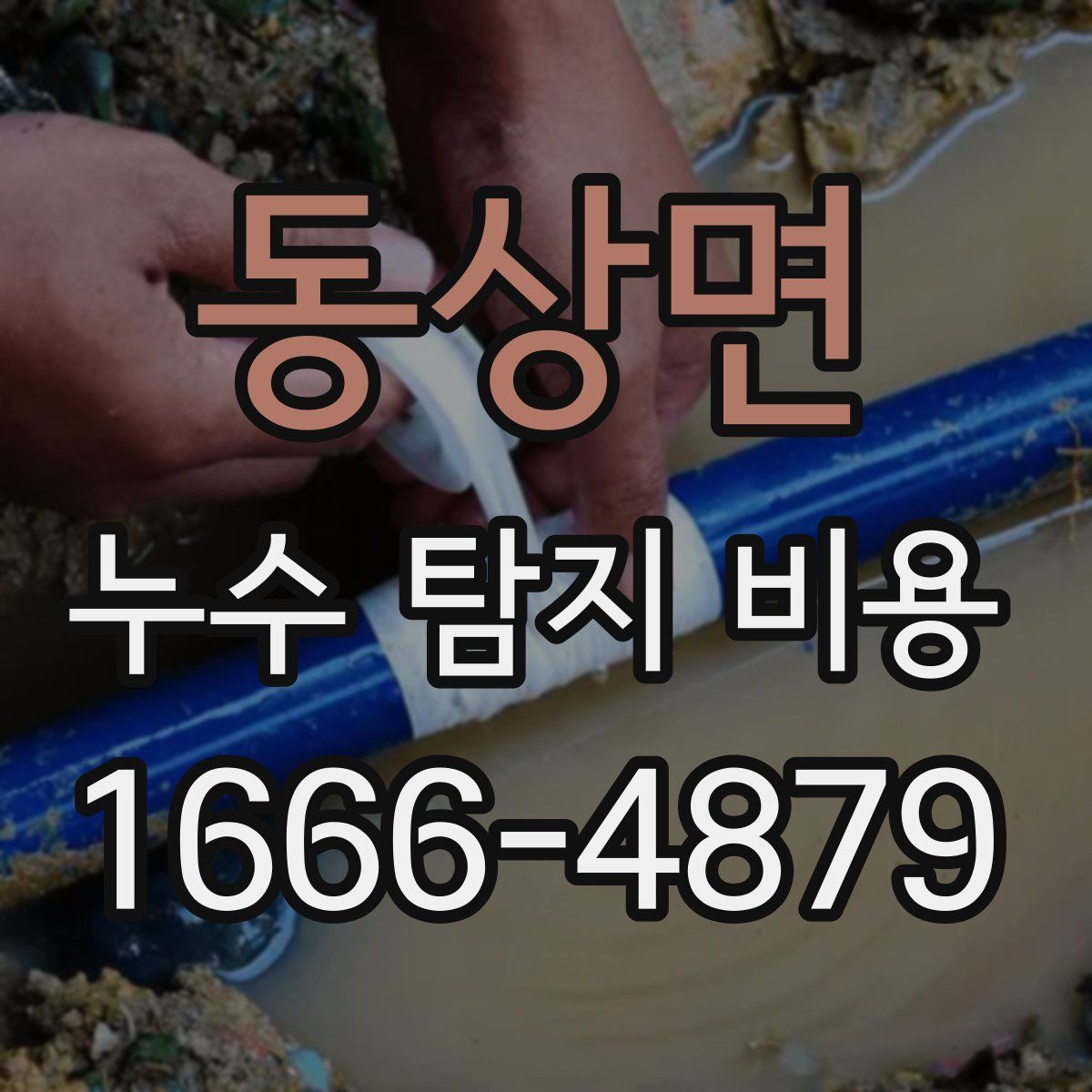 동상면 누수 탐지 비용