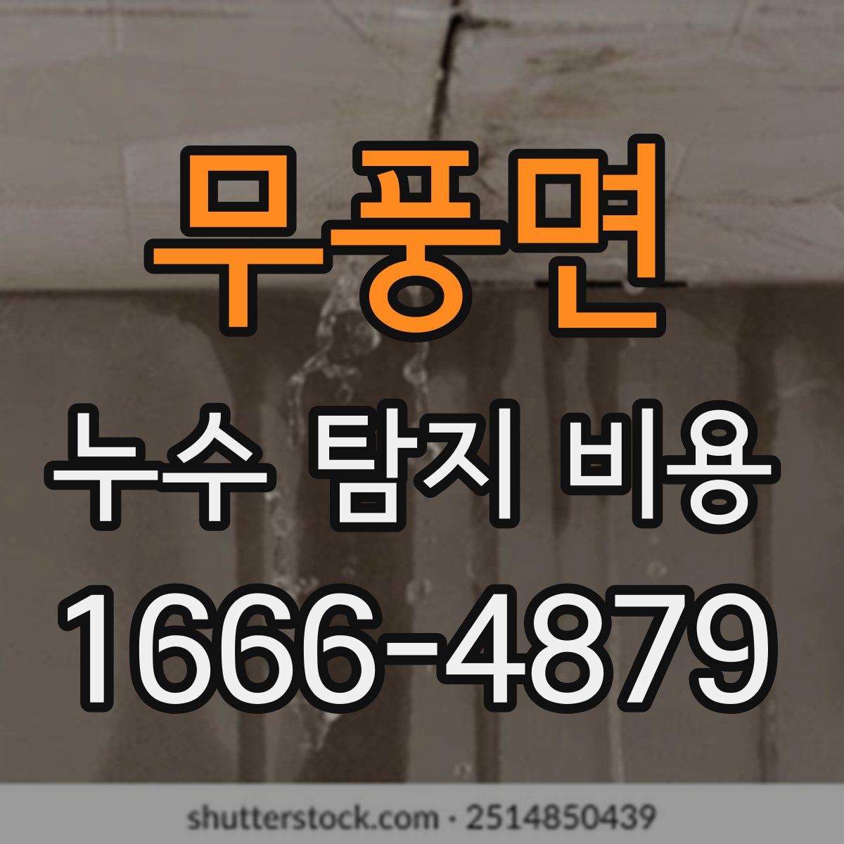 무풍면 누수 탐지 비용