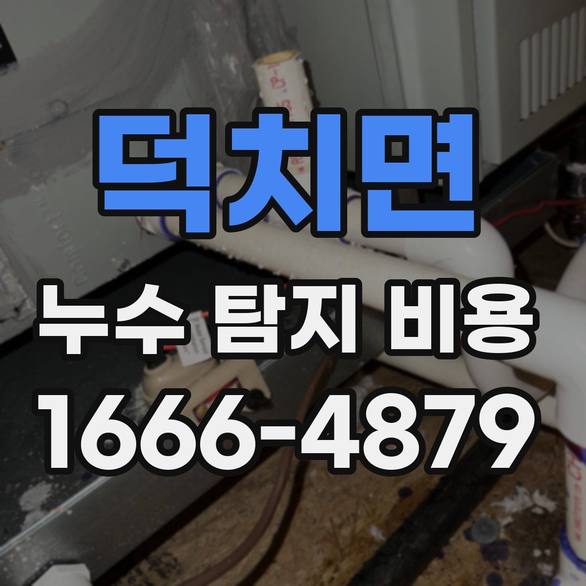 덕치면 누수 탐지 비용
