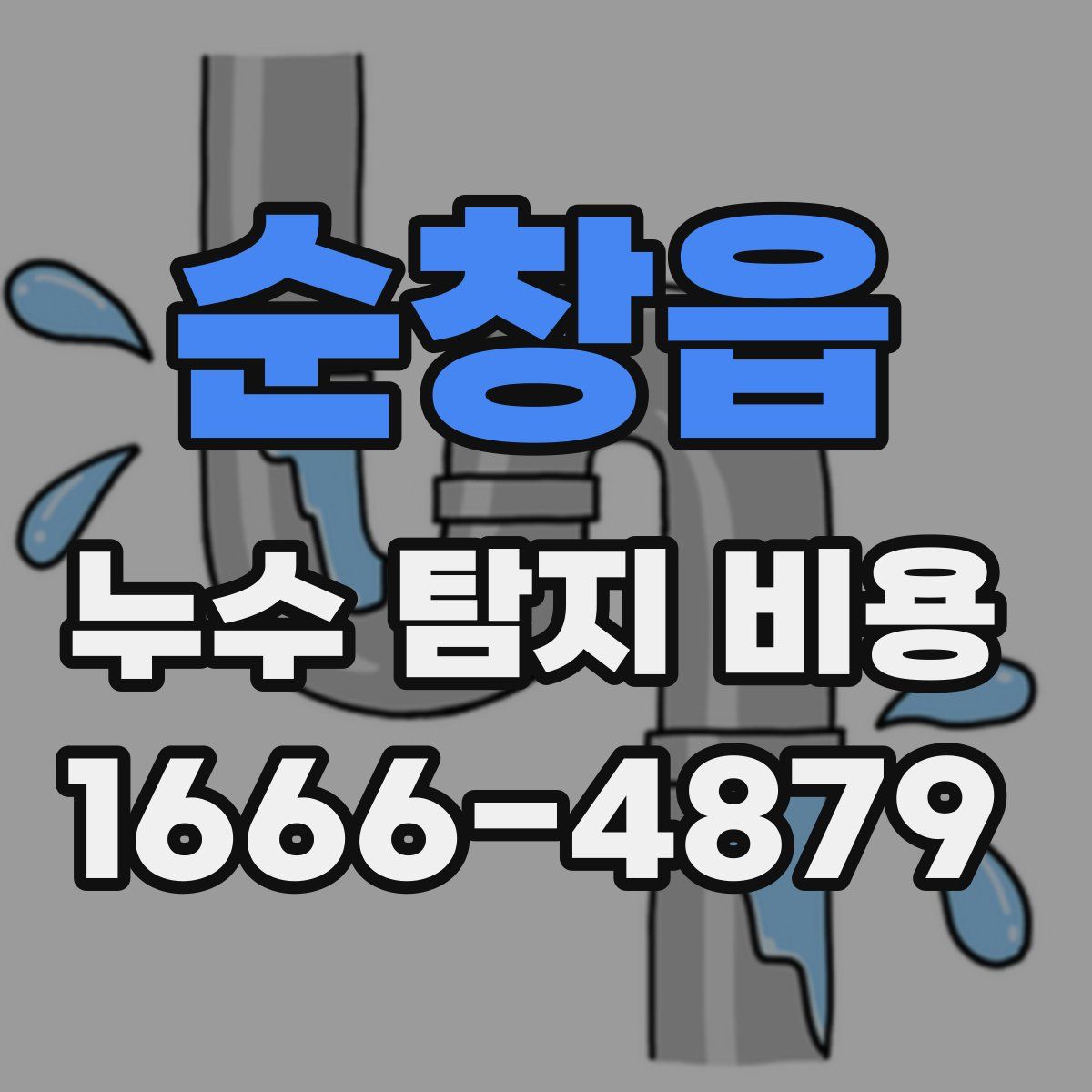 순창읍 누수 탐지 비용