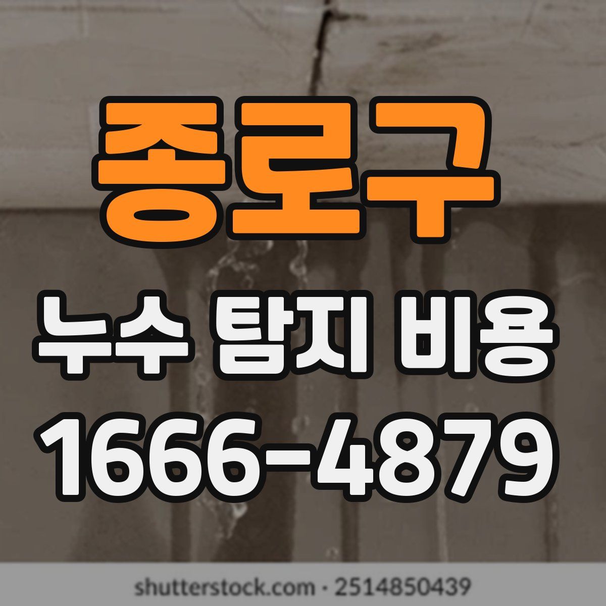 종로구 누수 탐지 비용