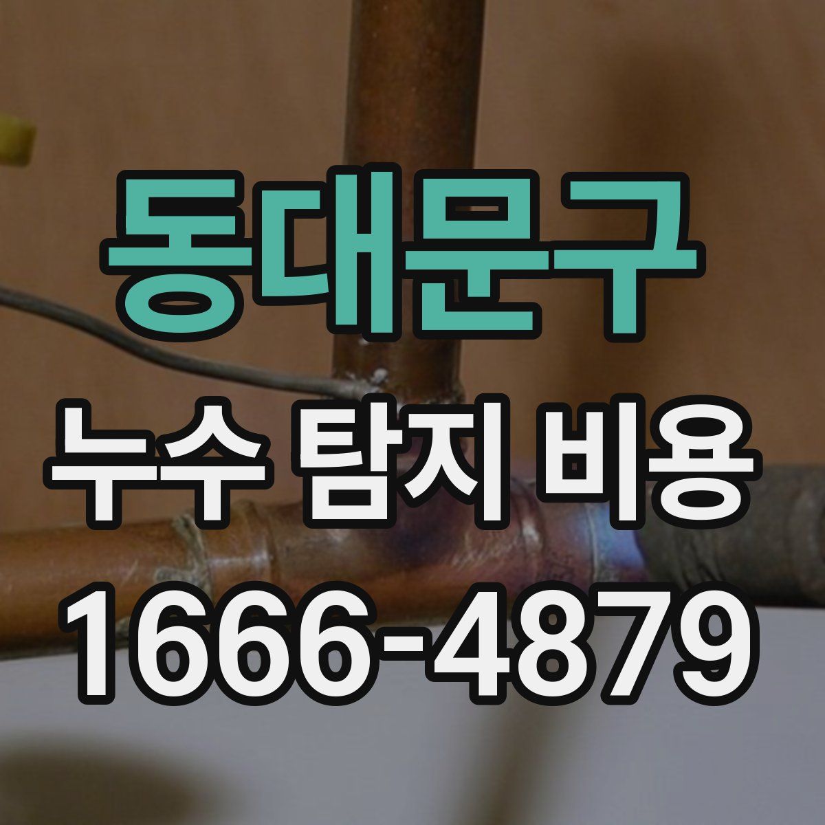 동대문구 누수 탐지 비용