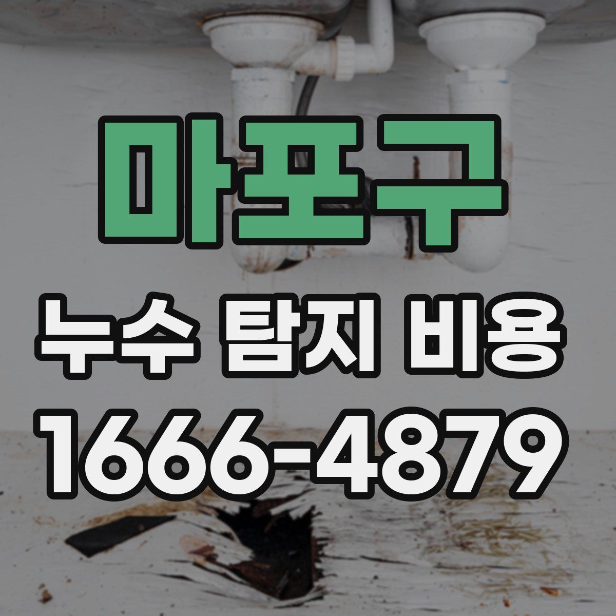 마포구 누수 탐지 비용