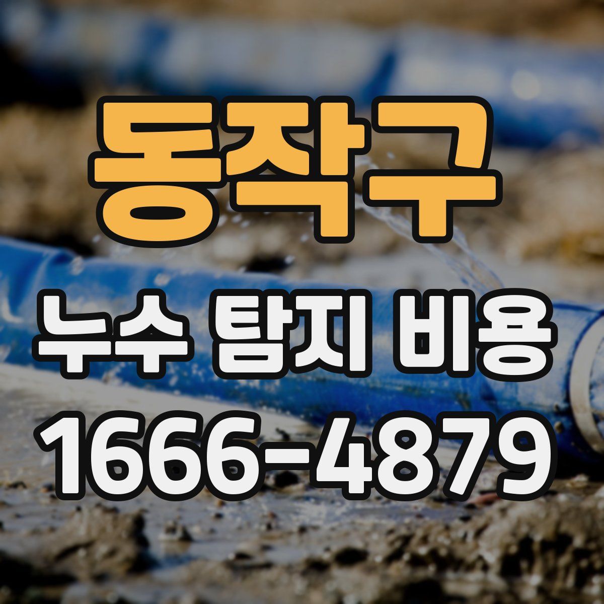 동작구 누수 탐지 비용
