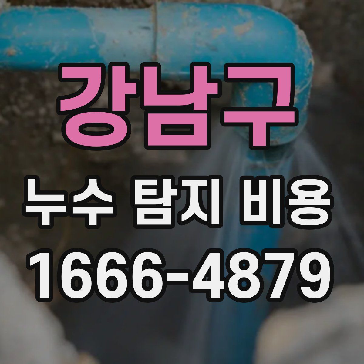강남구 누수 탐지 비용