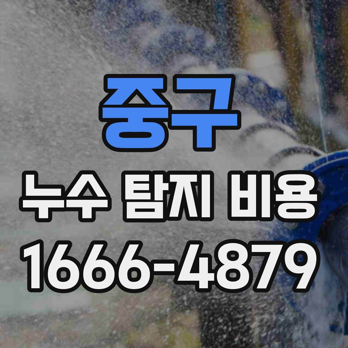 중구 누수 탐지 비용