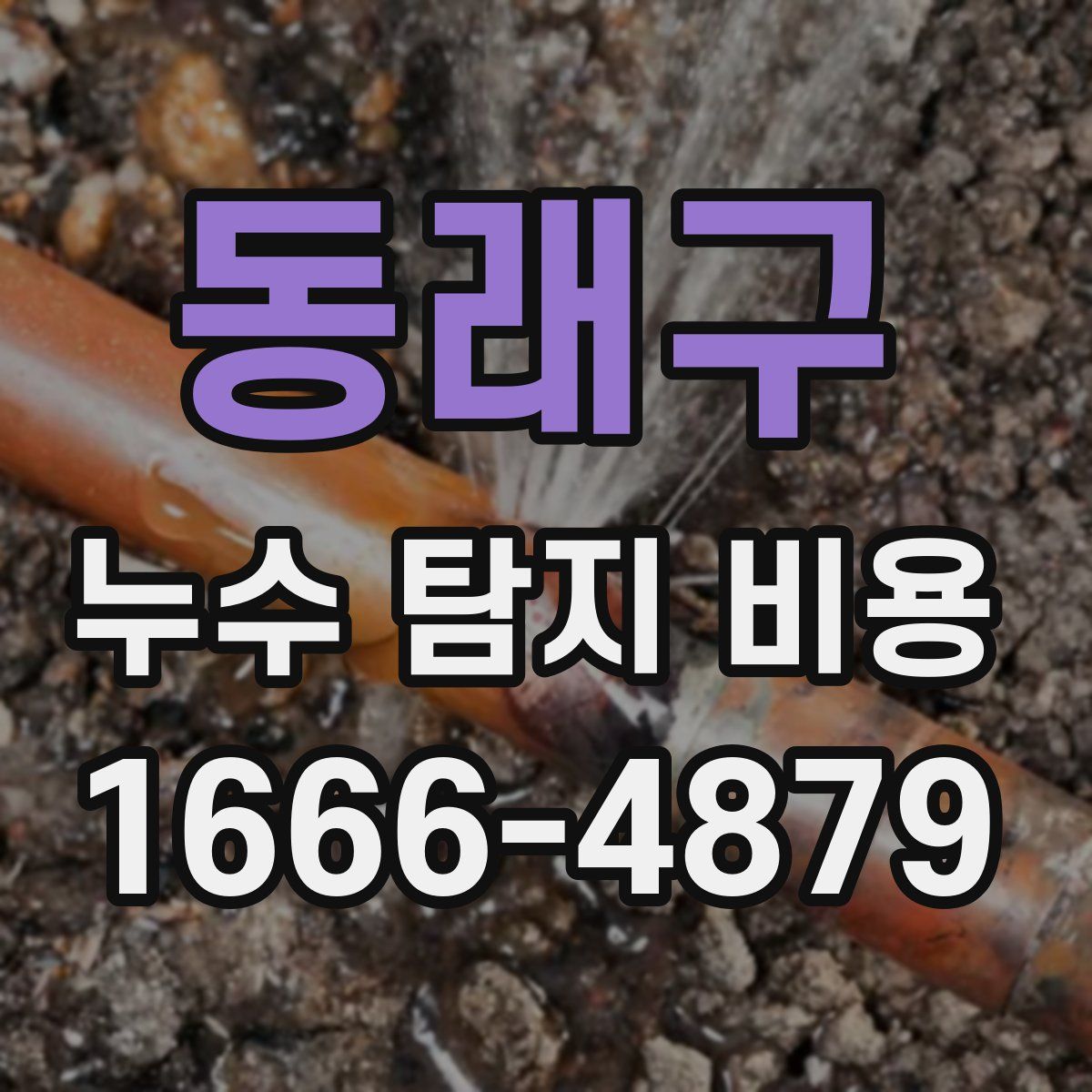 동래구 누수 탐지 비용