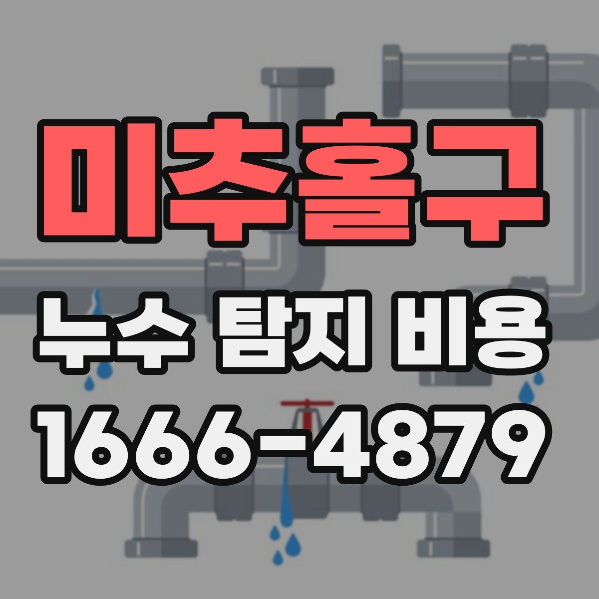 미추홀구 누수 탐지 비용