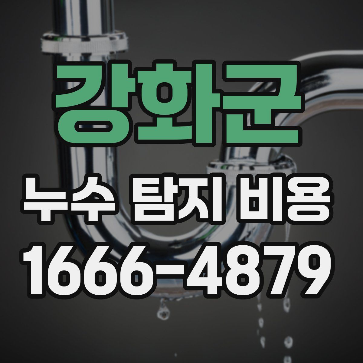 강화군 누수 탐지 비용