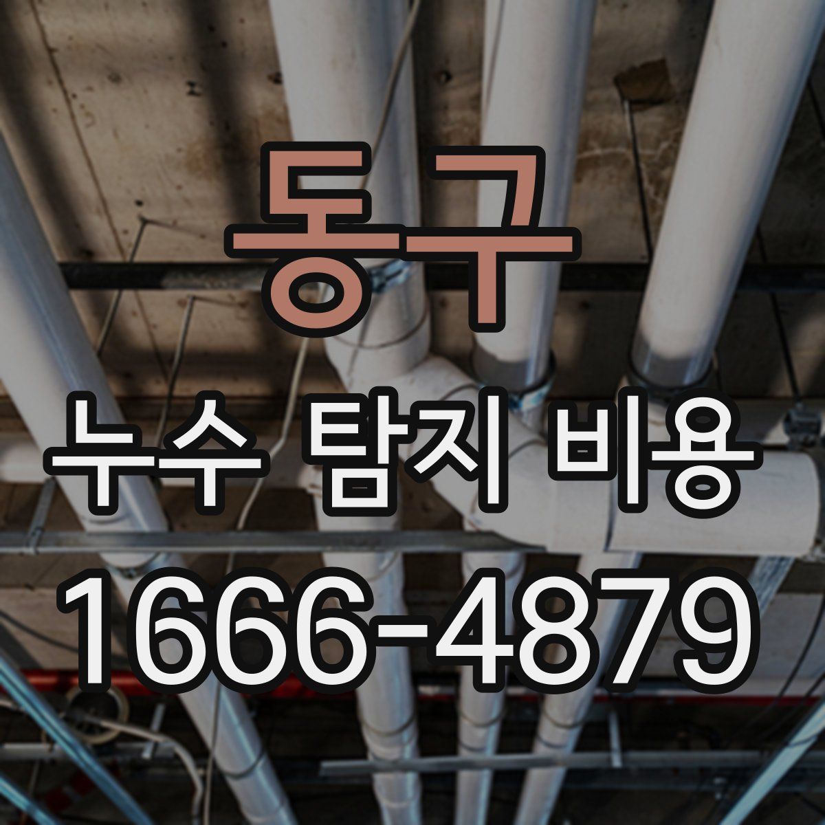동구 누수 탐지 비용