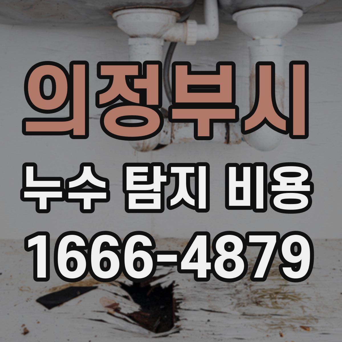 의정부시 누수 탐지 비용