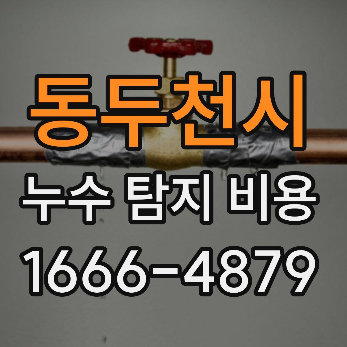 동두천시 누수 탐지 비용