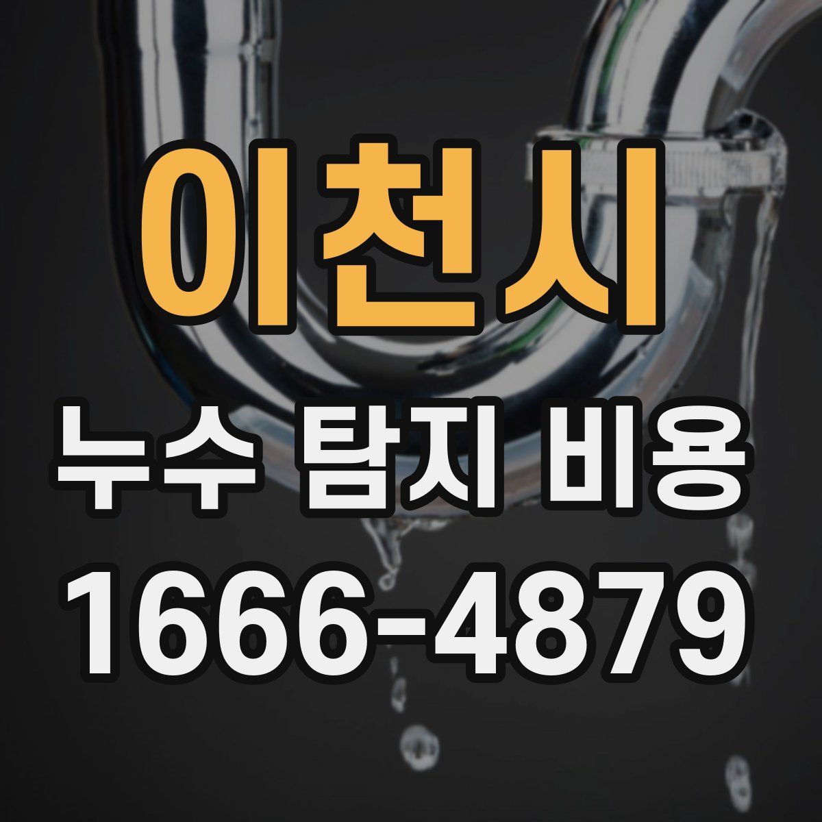이천시 누수 탐지 비용