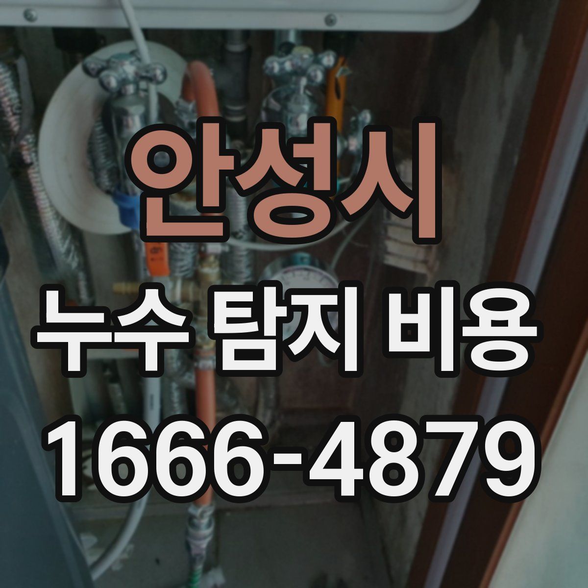 안성시 누수 탐지 비용