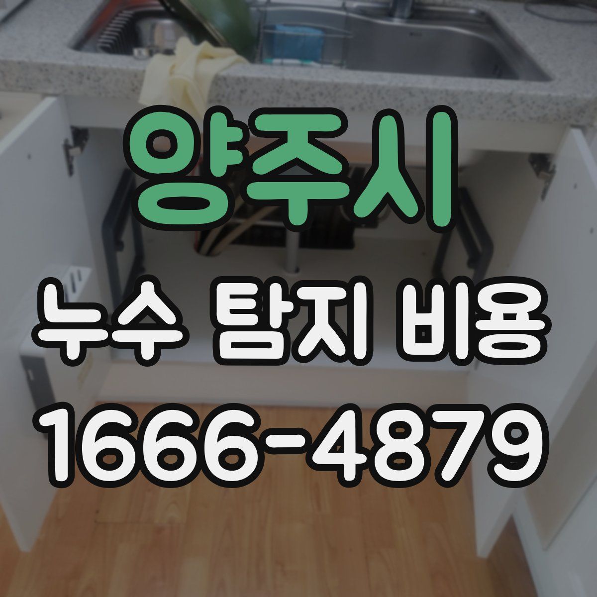 양주시 누수 탐지 비용