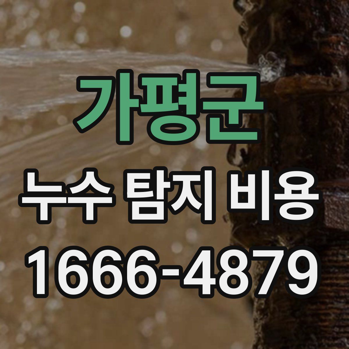 가평군 누수 탐지 비용