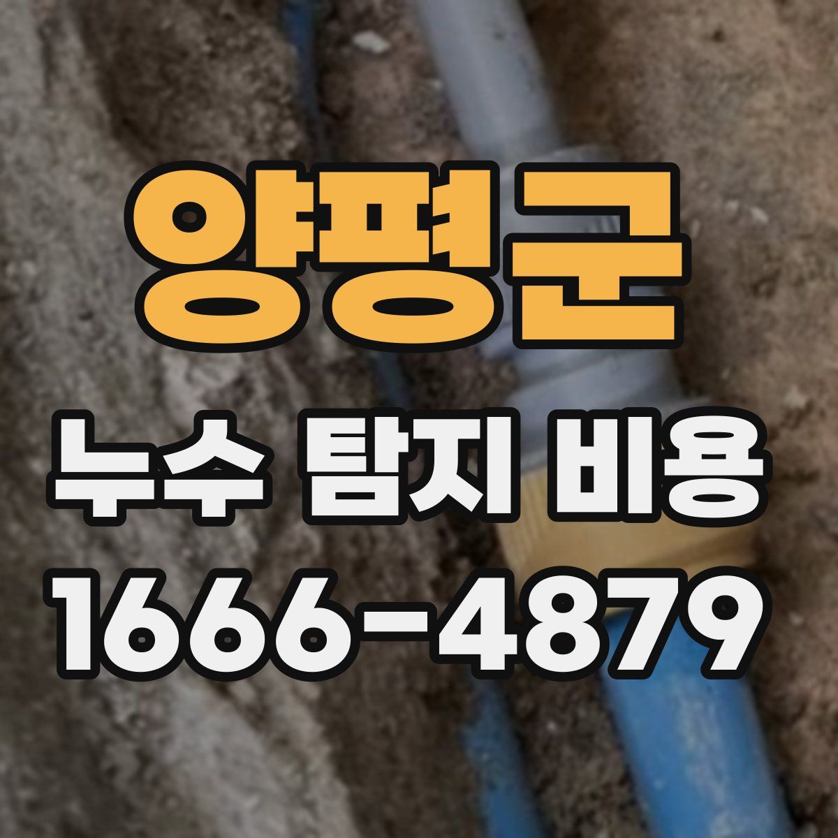 양평군 누수 탐지 비용