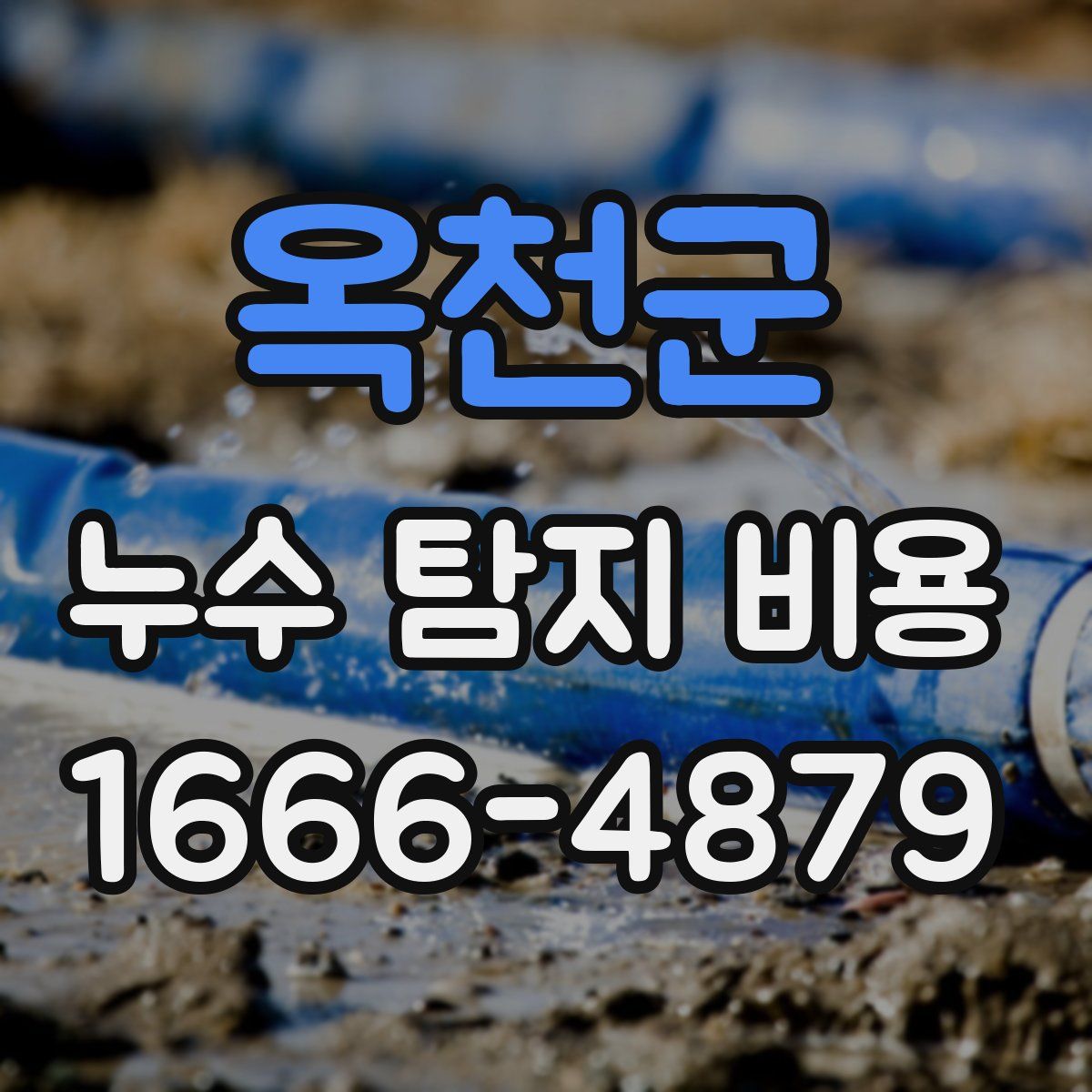 옥천군 누수 탐지 비용