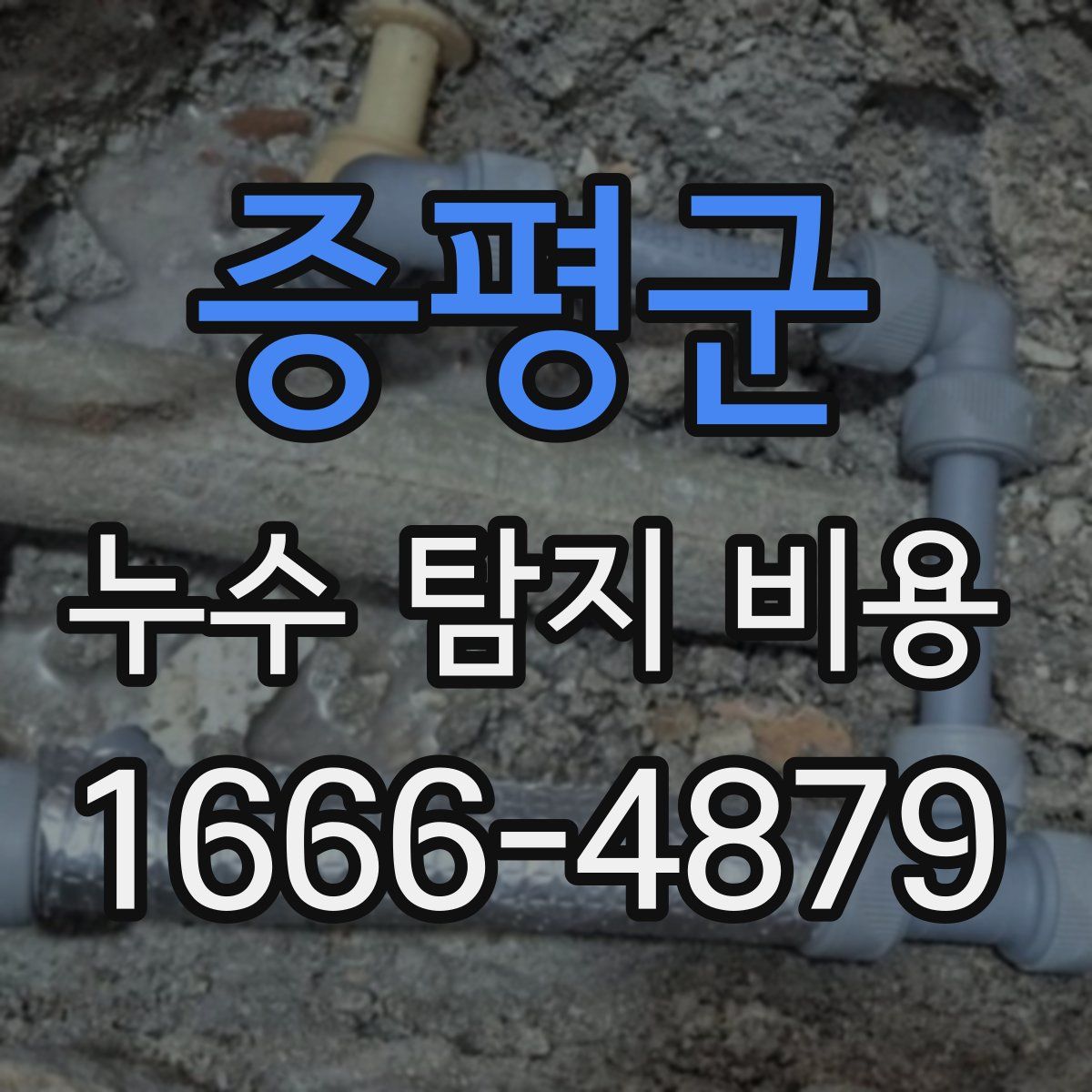 증평군 누수 탐지 비용