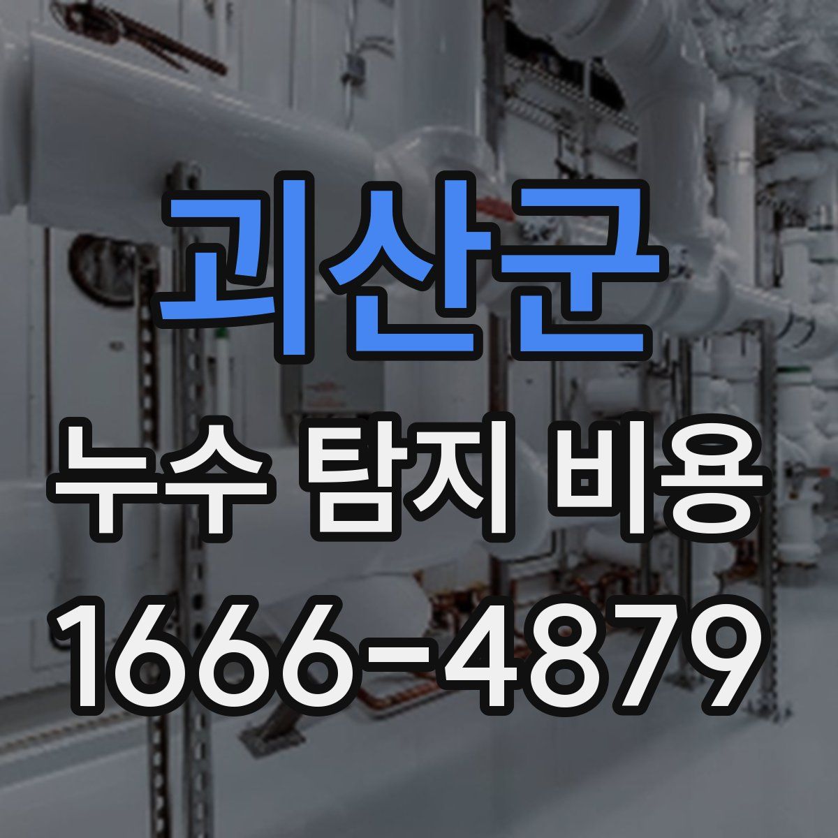 괴산군 누수 탐지 비용