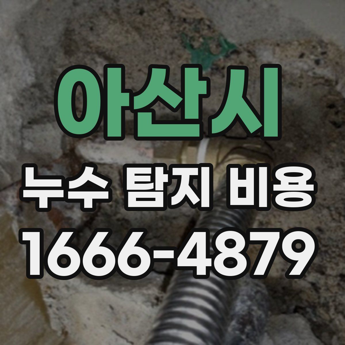 아산시 누수 탐지 비용