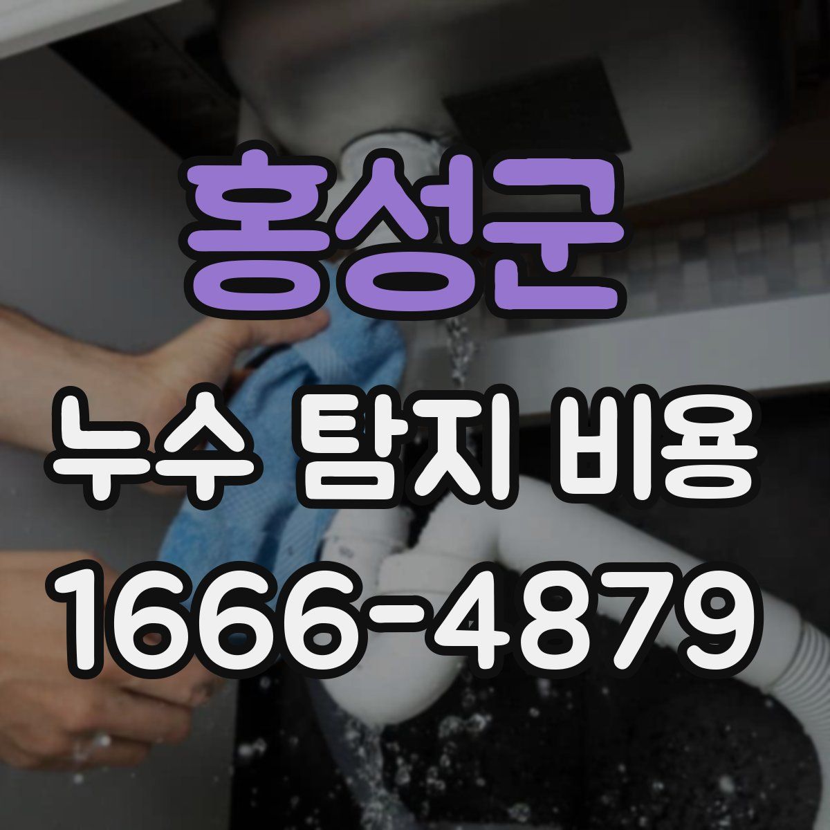홍성군 누수 탐지 비용