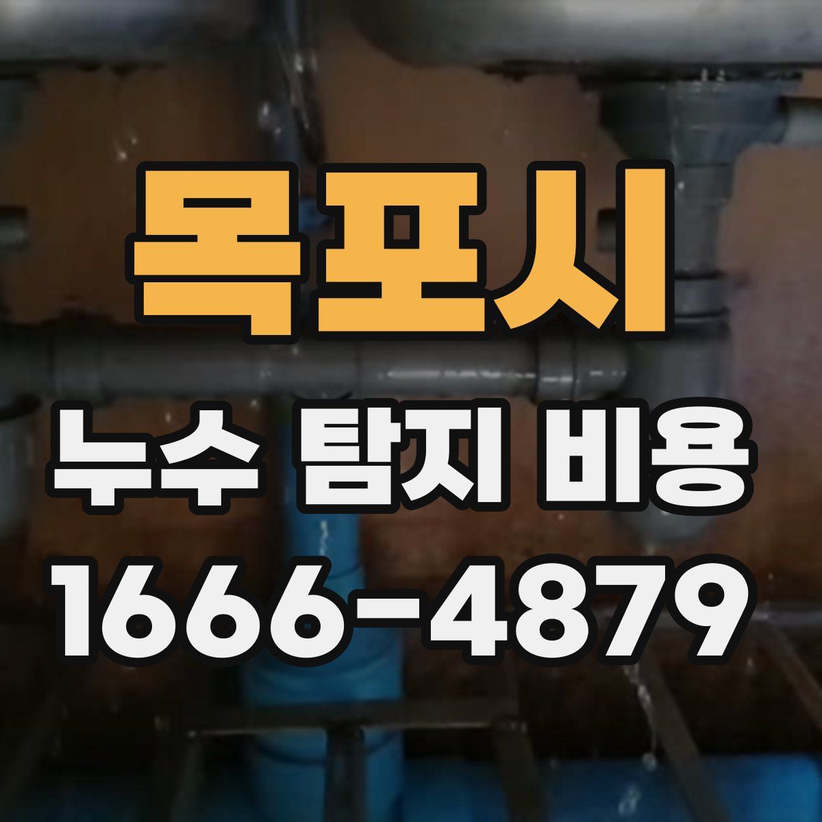 목포시 누수 탐지 비용