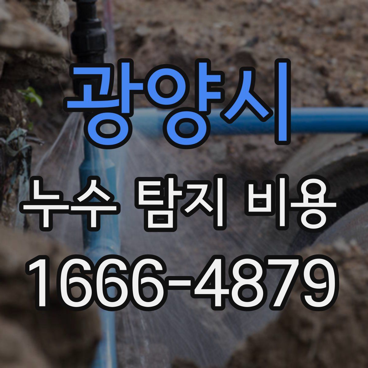 광양시 누수 탐지 비용