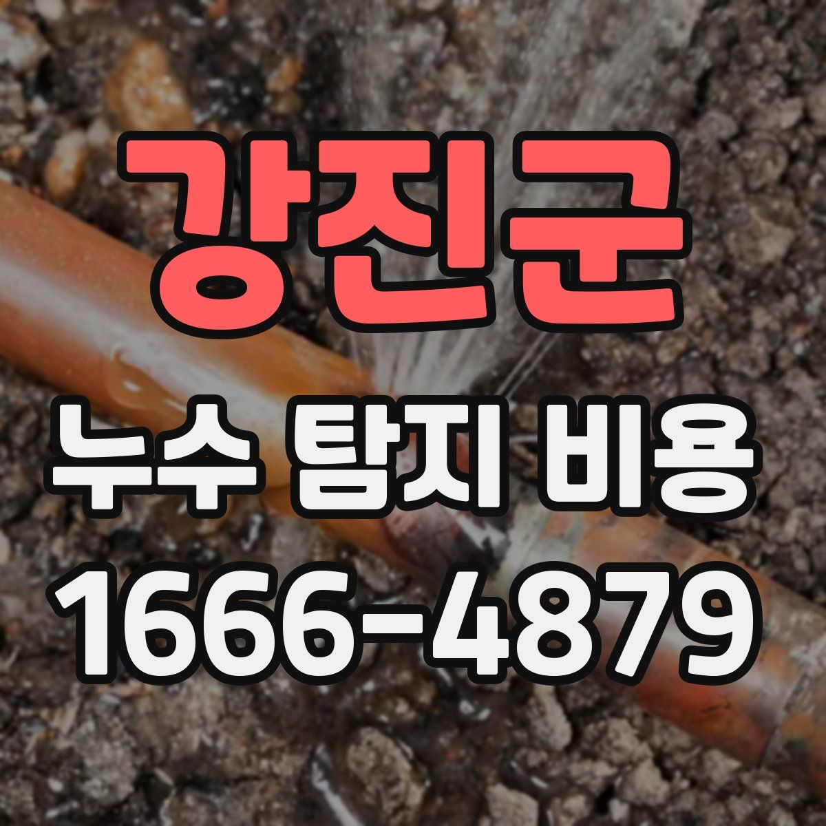 강진군 누수 탐지 비용