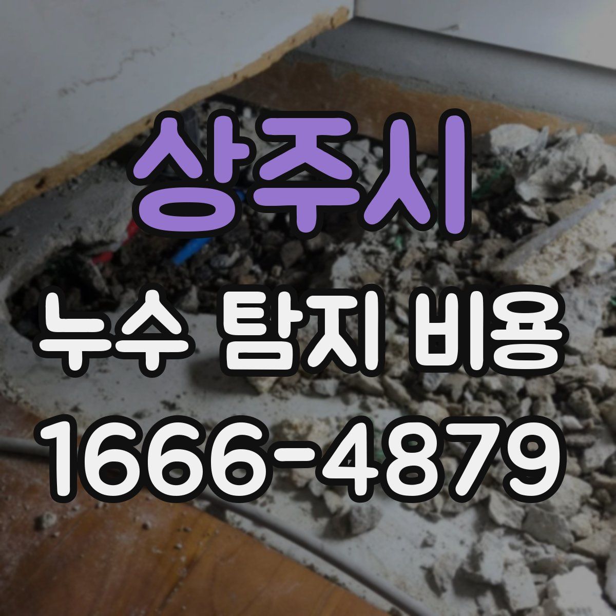 상주시 누수 탐지 비용