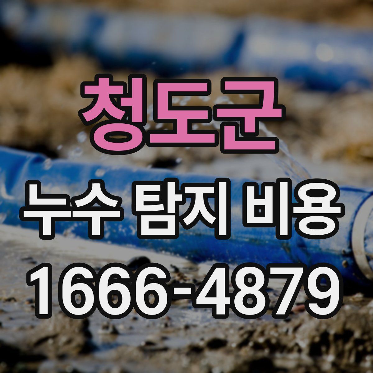 청도군 누수 탐지 비용