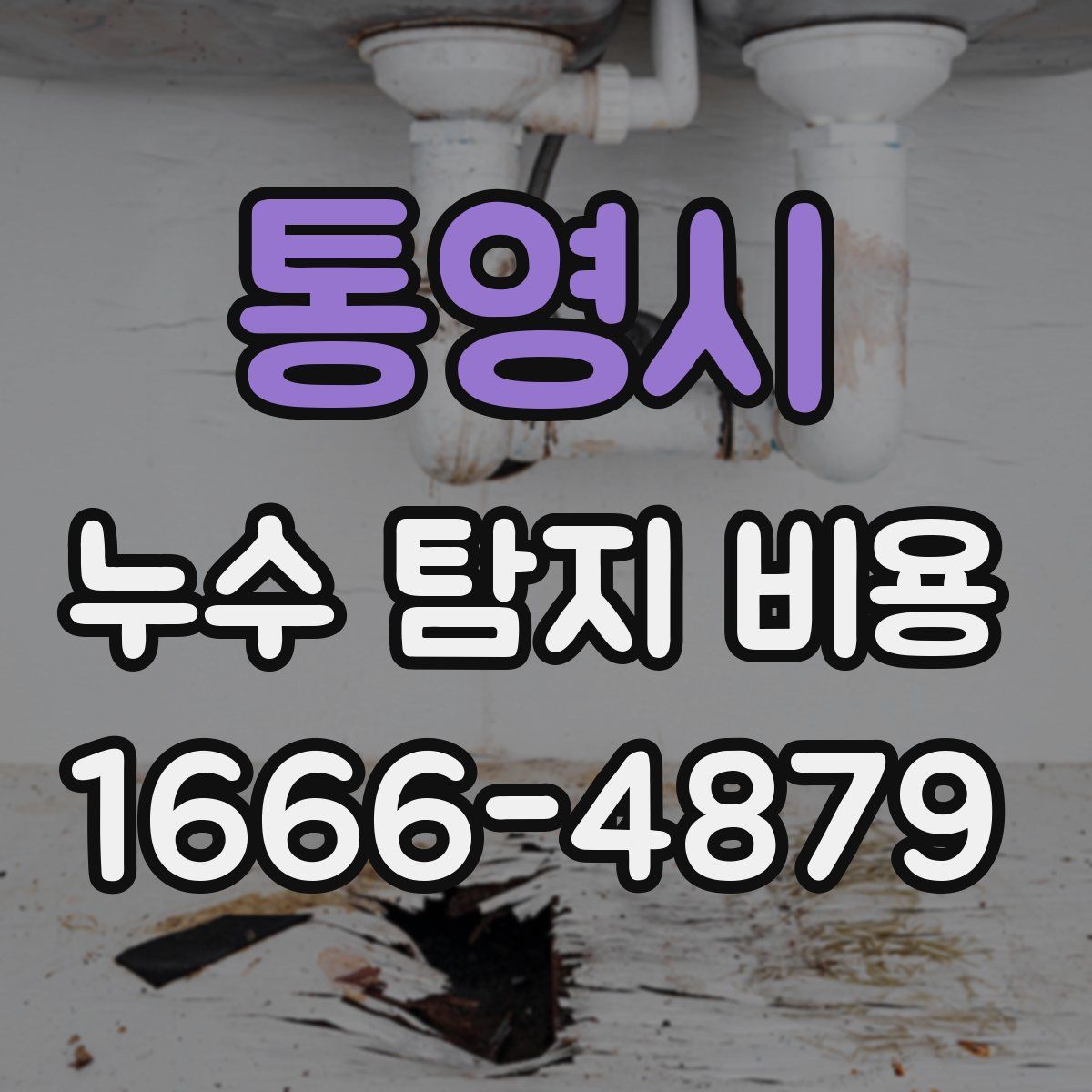 통영시 누수 탐지 비용