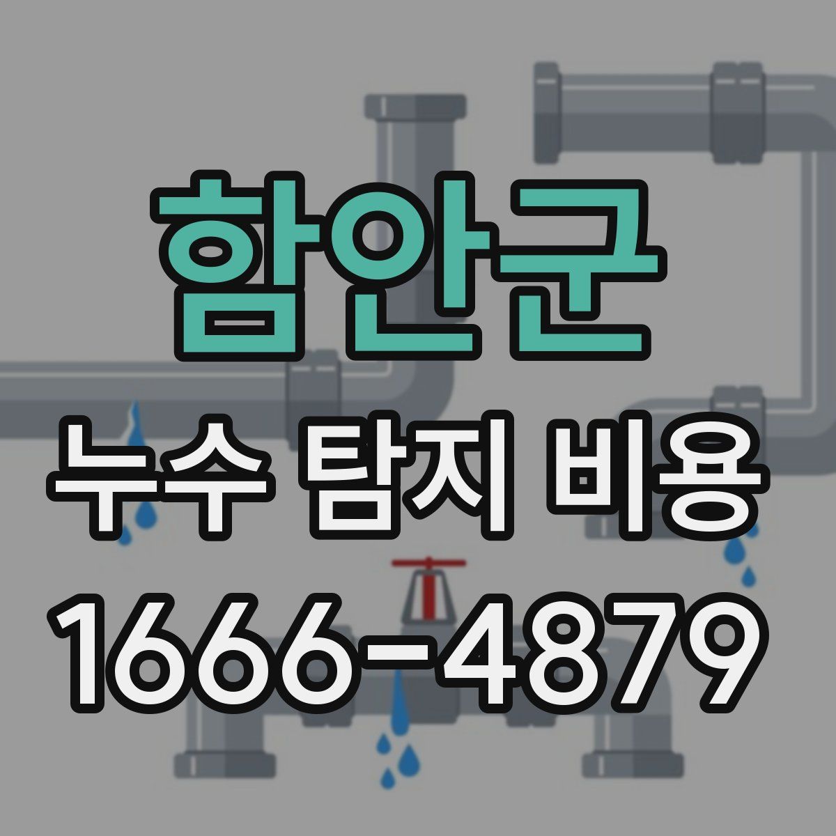 함안군 누수 탐지 비용