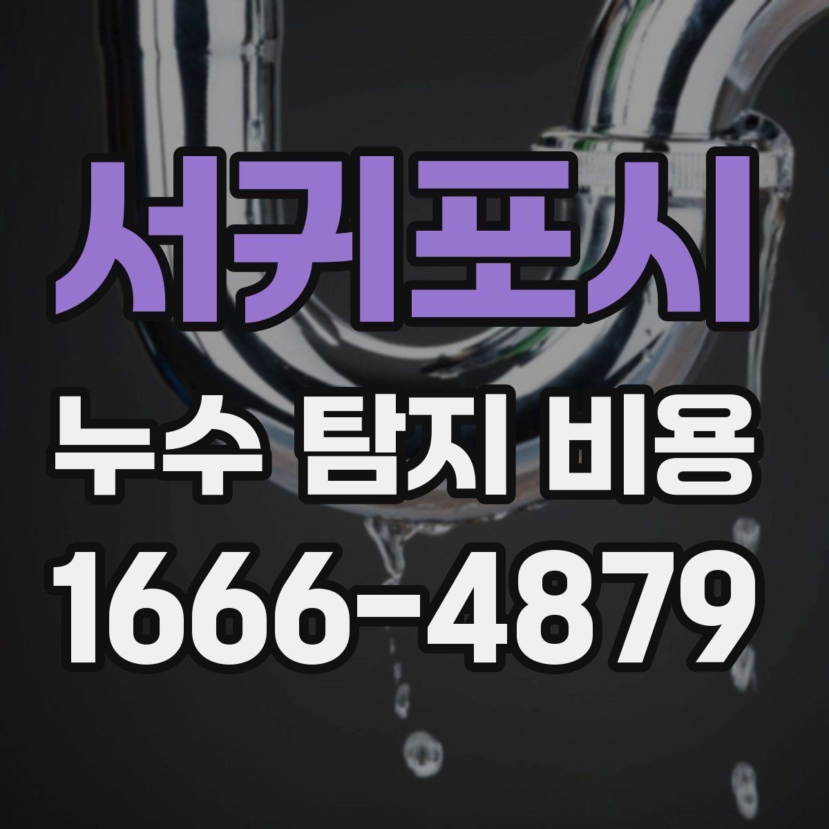 서귀포시 누수 탐지 비용
