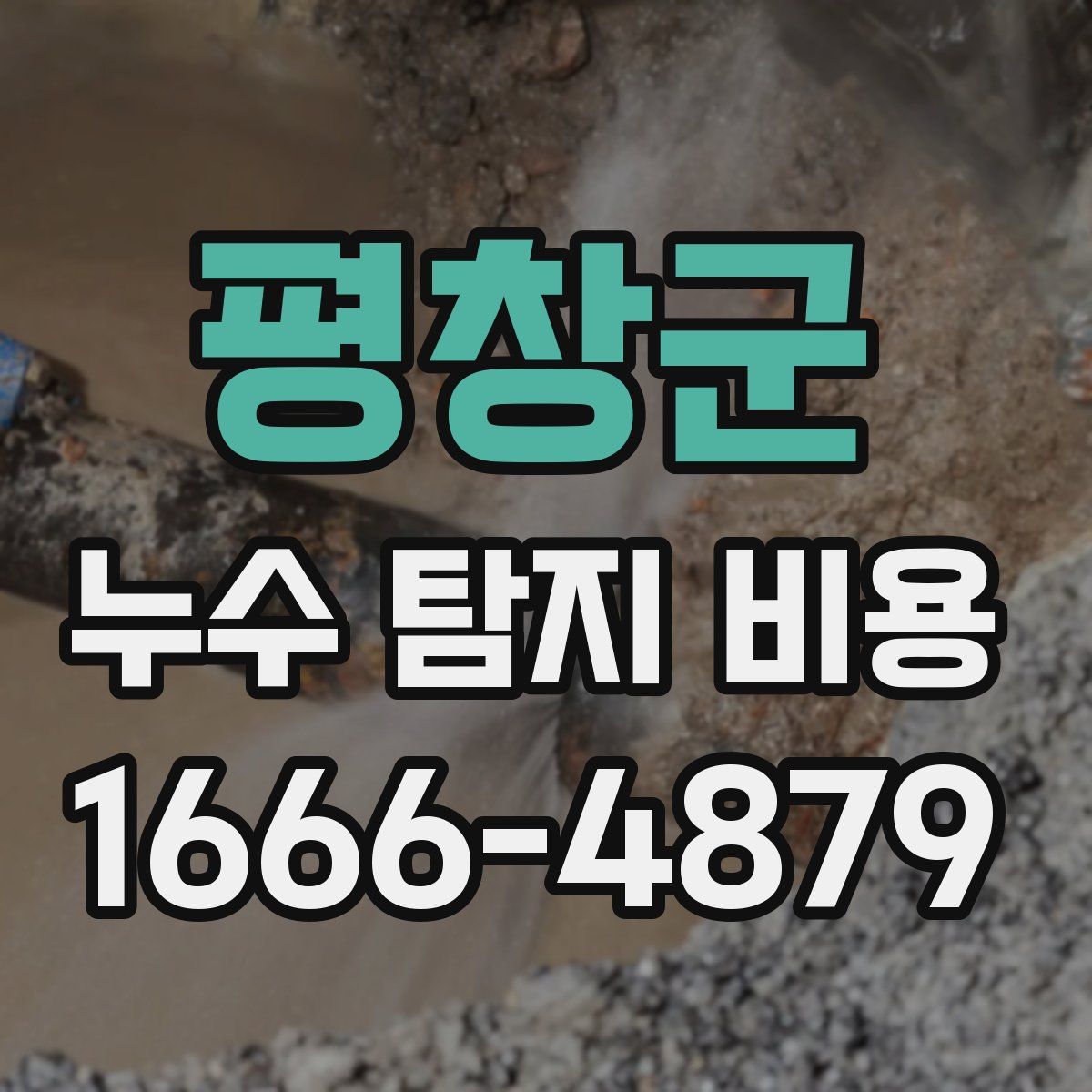 평창군 누수 탐지 비용