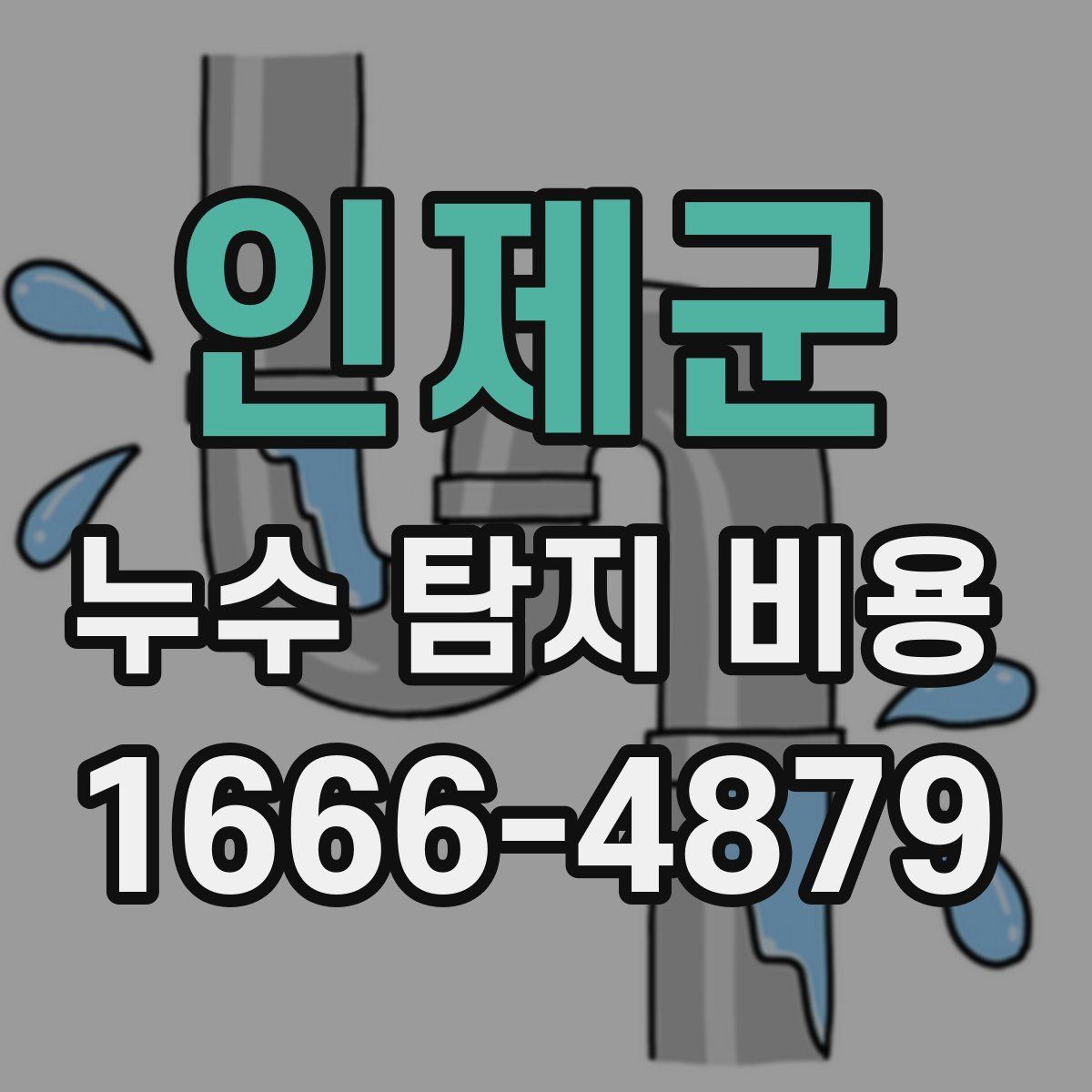 인제군 누수 탐지 비용