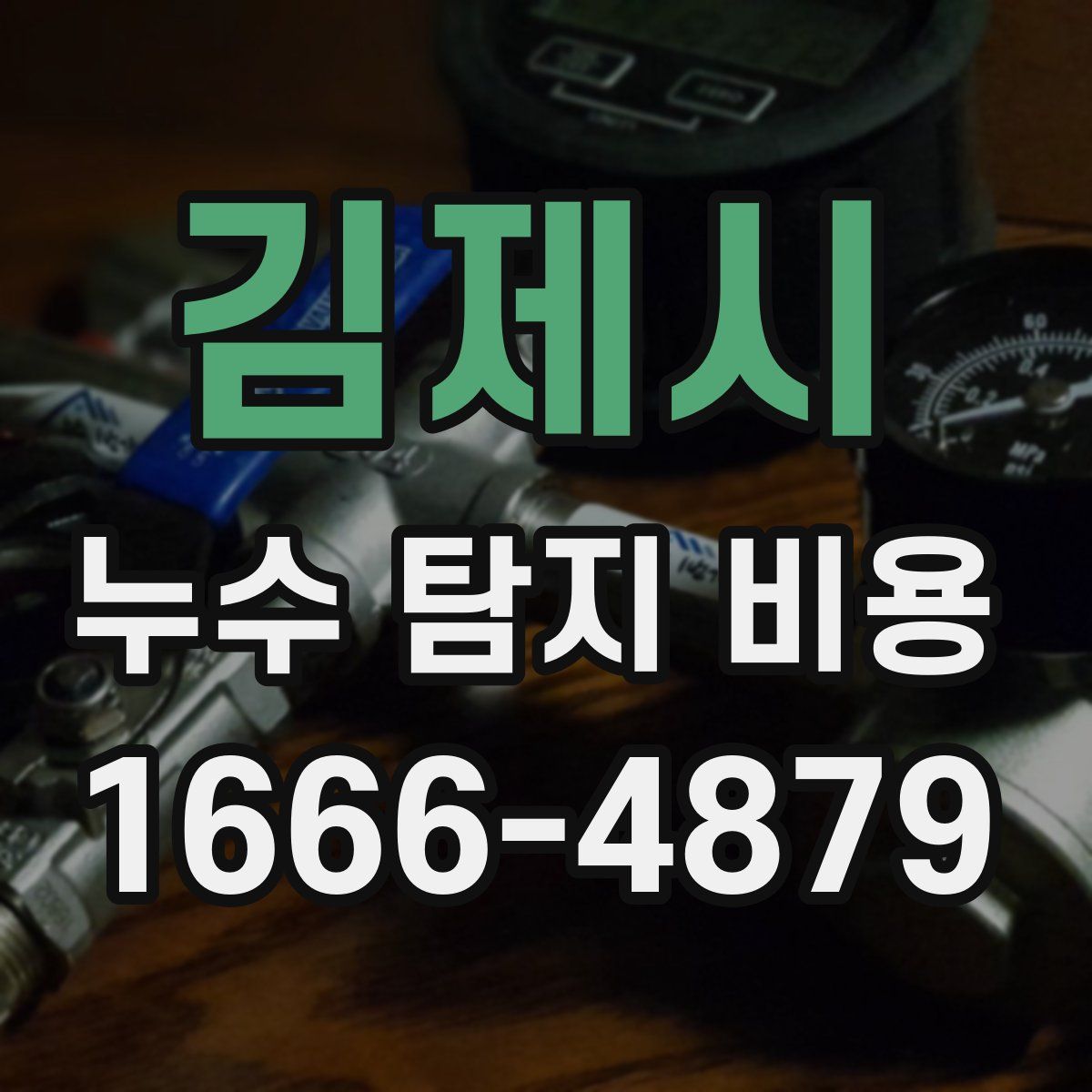 김제시 누수 탐지 비용