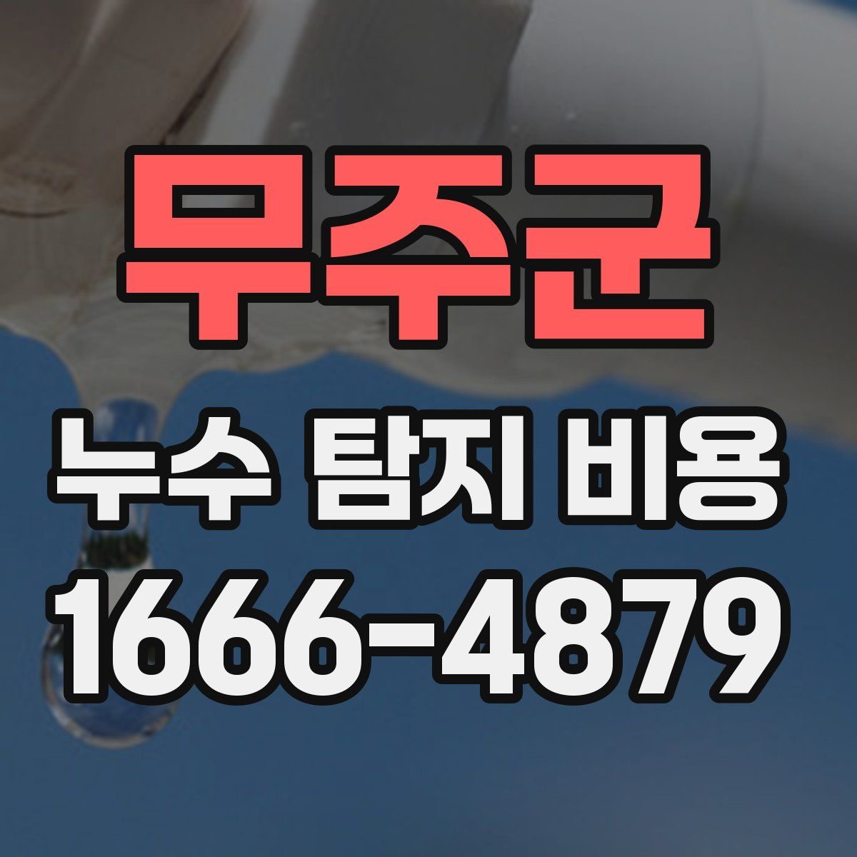 무주군 누수 탐지 비용
