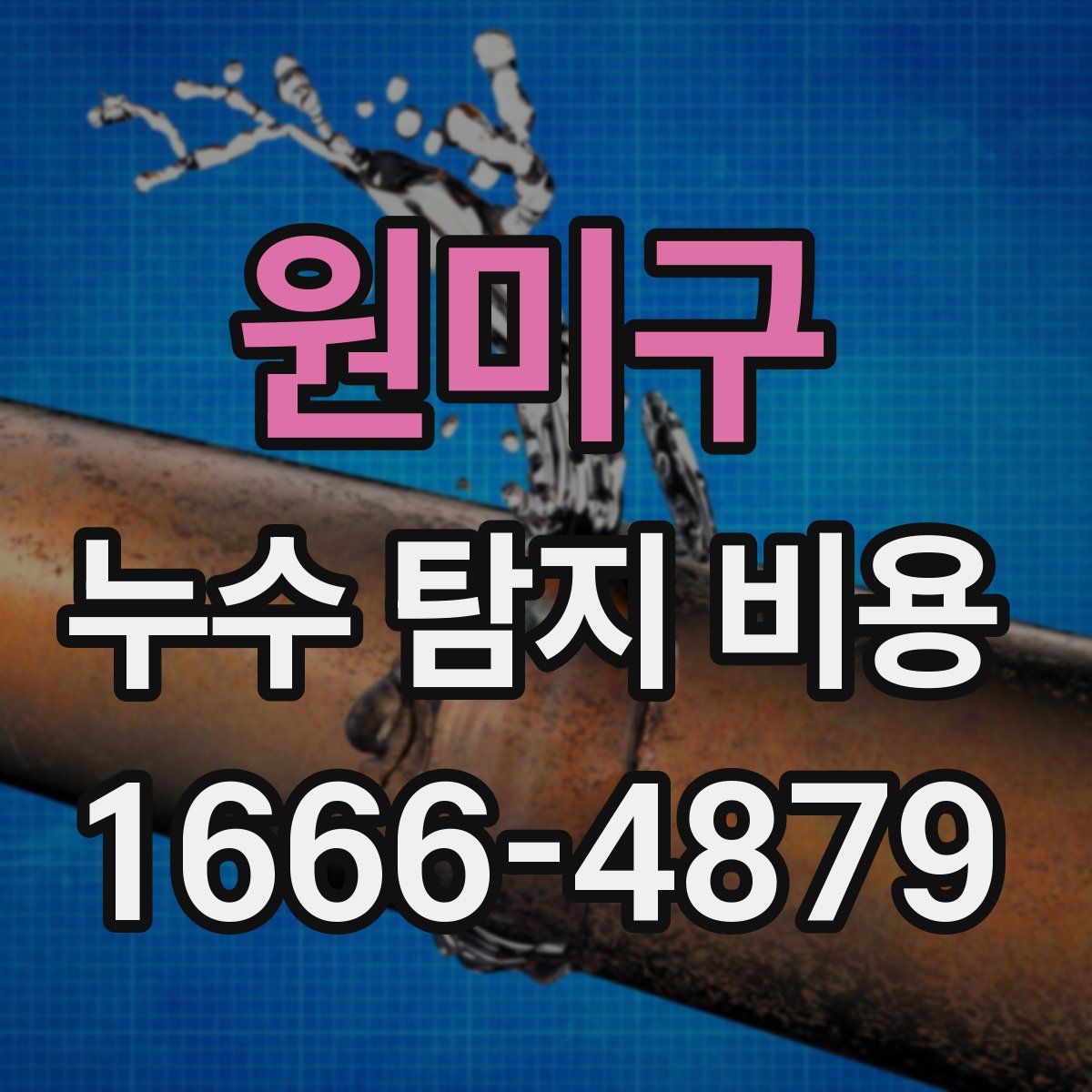 원미구 누수 탐지 비용