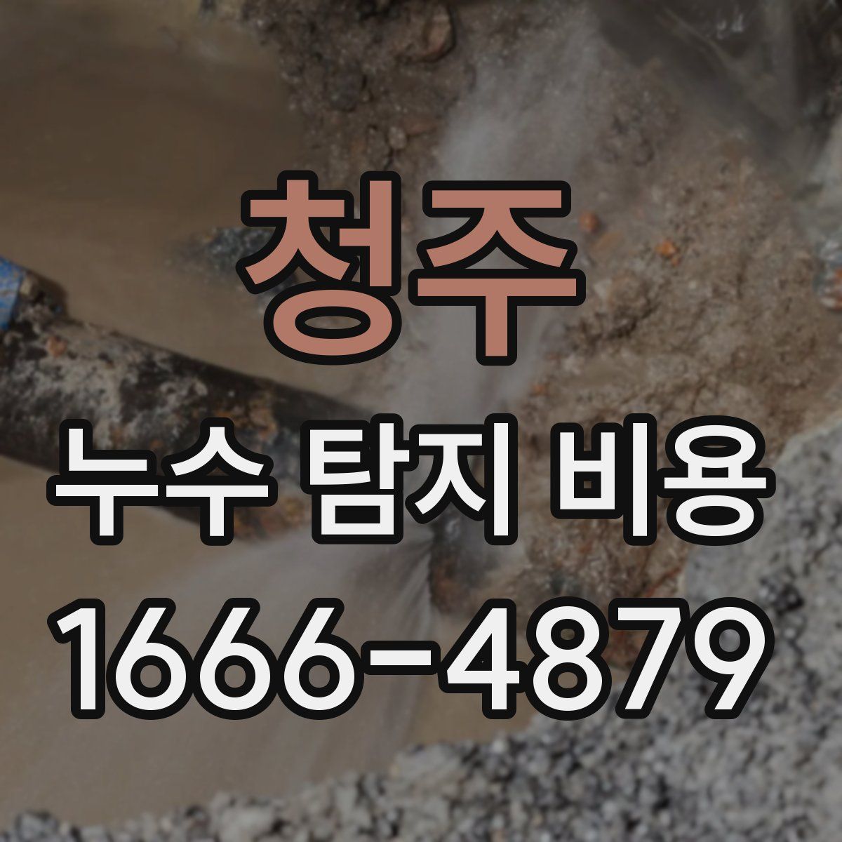 청주 누수 탐지 비용